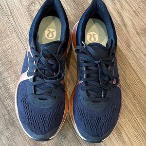 lululemon athletica Midnight Blue/Copper Athletic Shoes, women’s 7.5
